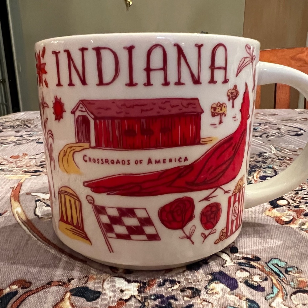 Starbucks Been There Series Indiana Coffee Cup
